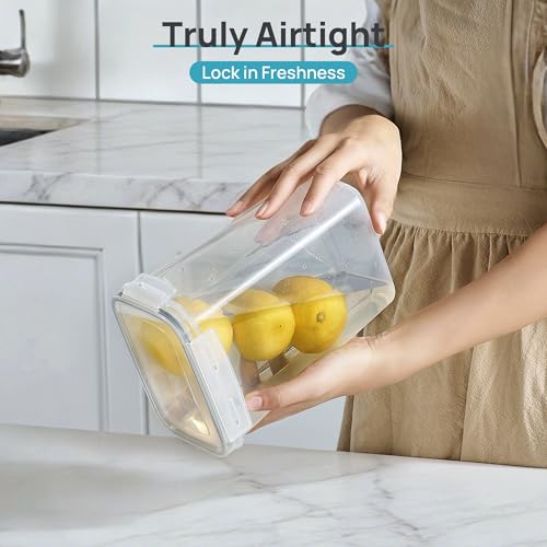Vtopmart Airtight Food Storage Containers with Lids, 24 pcs, Gray
