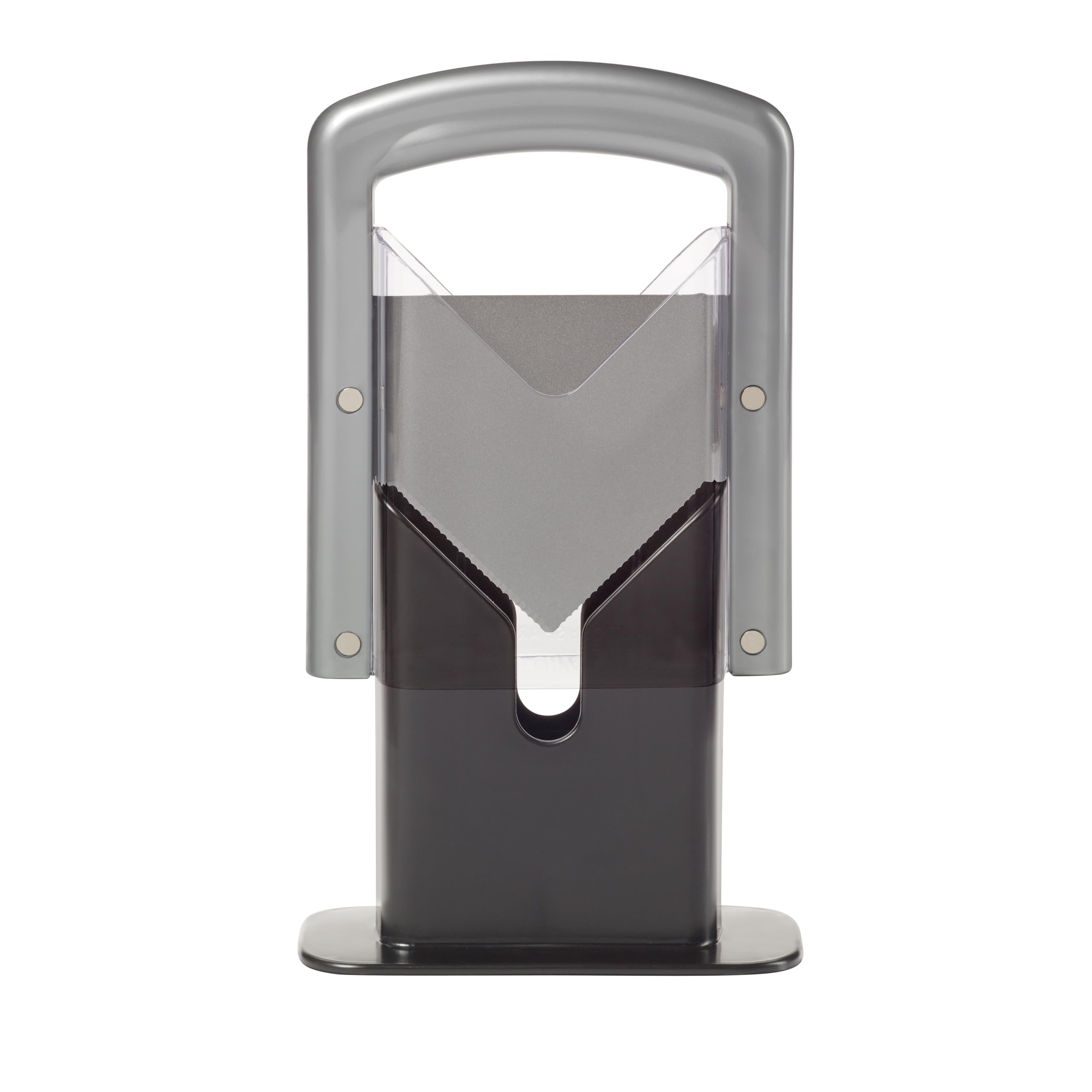 Hoan Bagel Biter Bagel Slicer and Cutter with Safety Shields - Guillotine Style Bagel Cutter Slicer for Large and Small Bagels, English Muffins, Buns, and Rolls - Compact, Dishwasher Safe