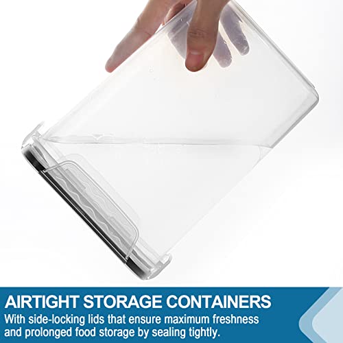 VERONES Large Tall Airtight Food Storage Containers, 10 PACK Containers Set