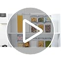 42pcs Airtight Containers, Clear Stackable Dry Food Storage