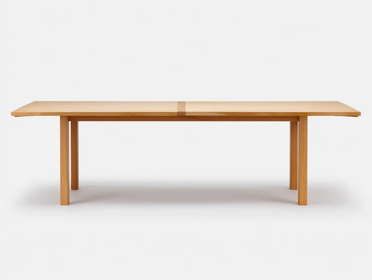 Table à manger 200×90×75 cm - bois marron clair - style minimal pour salle à manger-Vovoralydwell