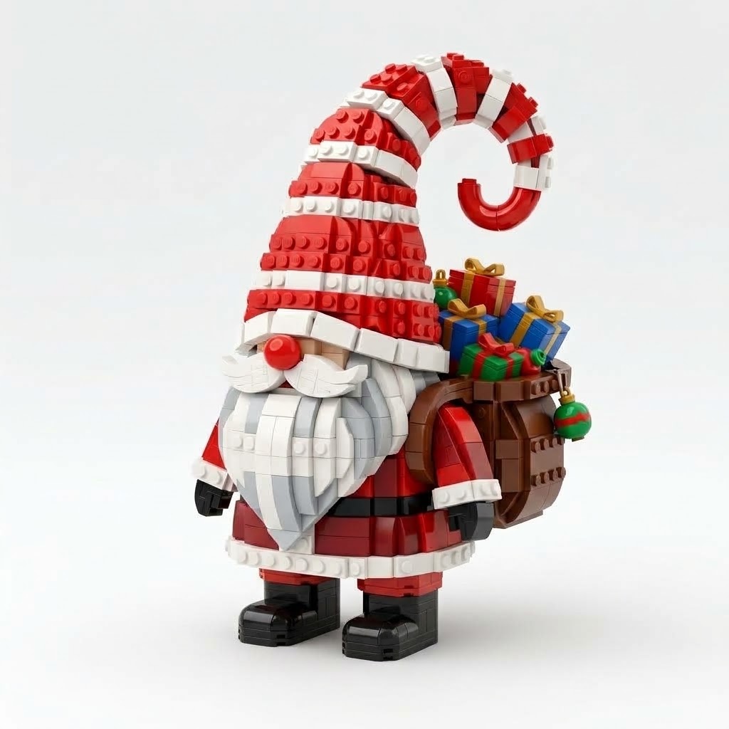 Christmas Gnome Building Set
