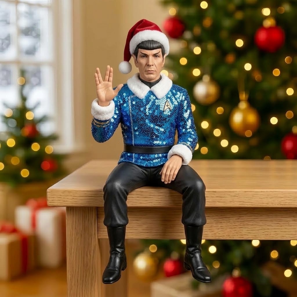 Star Trek Spock Elf on the Shelf
