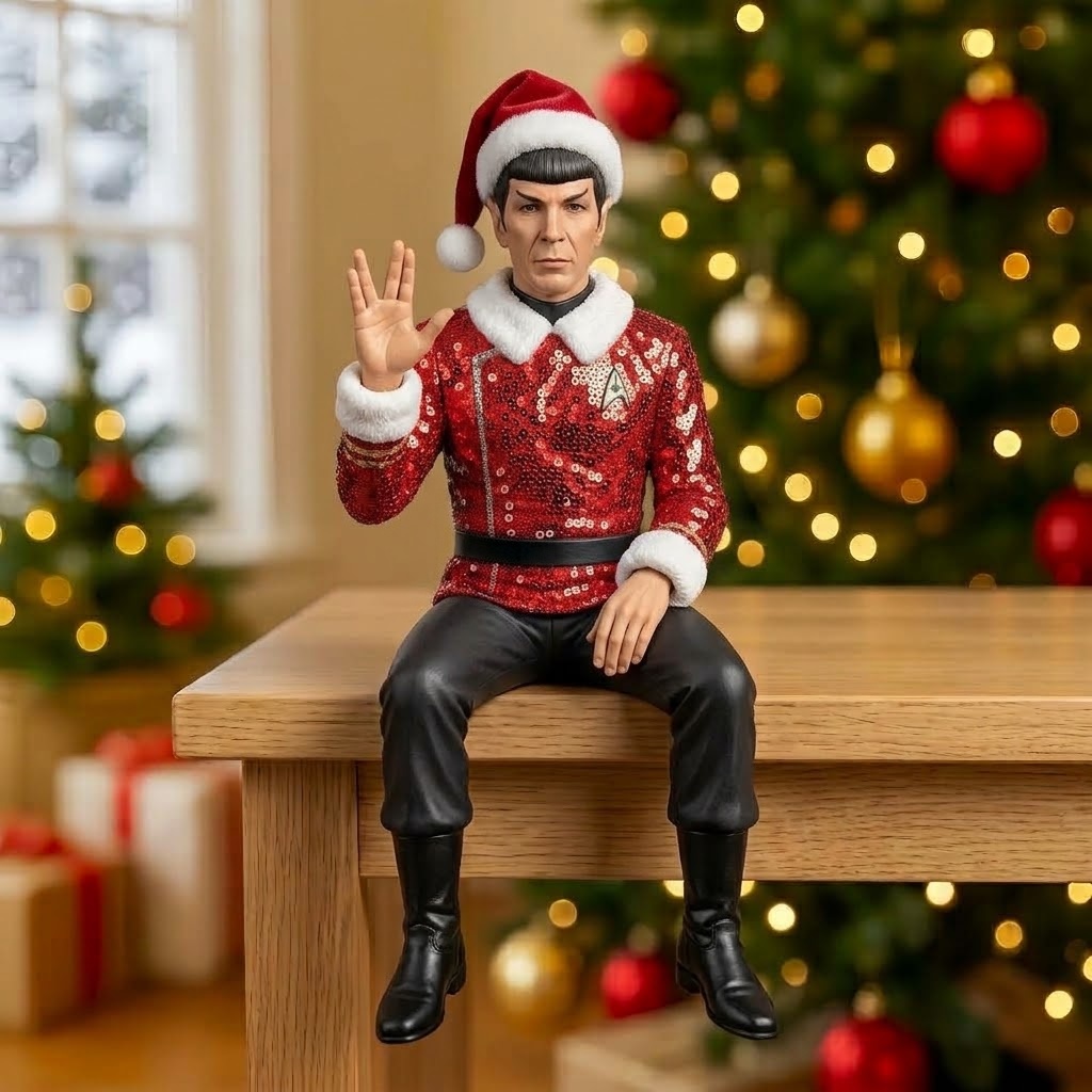 Star Trek Spock Elf on the Shelf