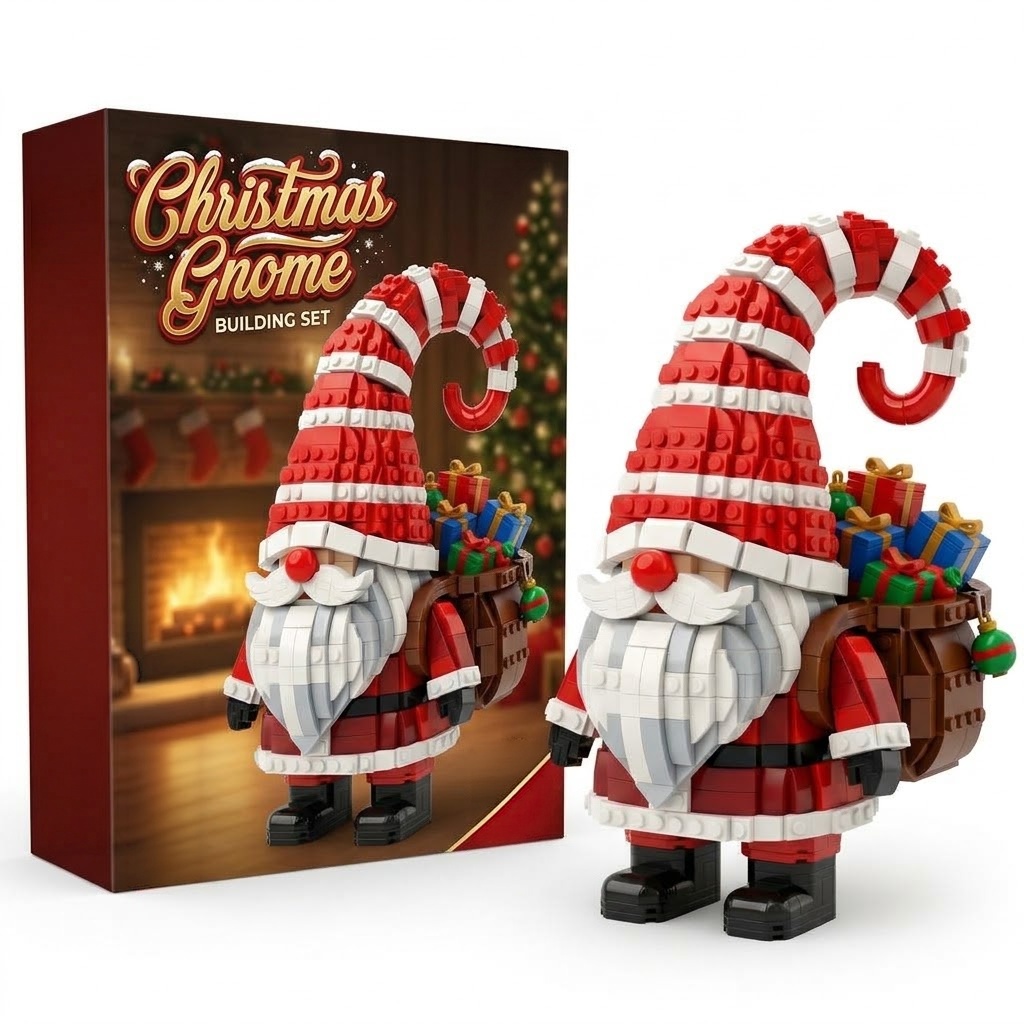 Christmas Gnome Building Set