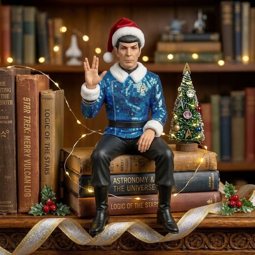 Star Trek Spock Elf on the Shelf