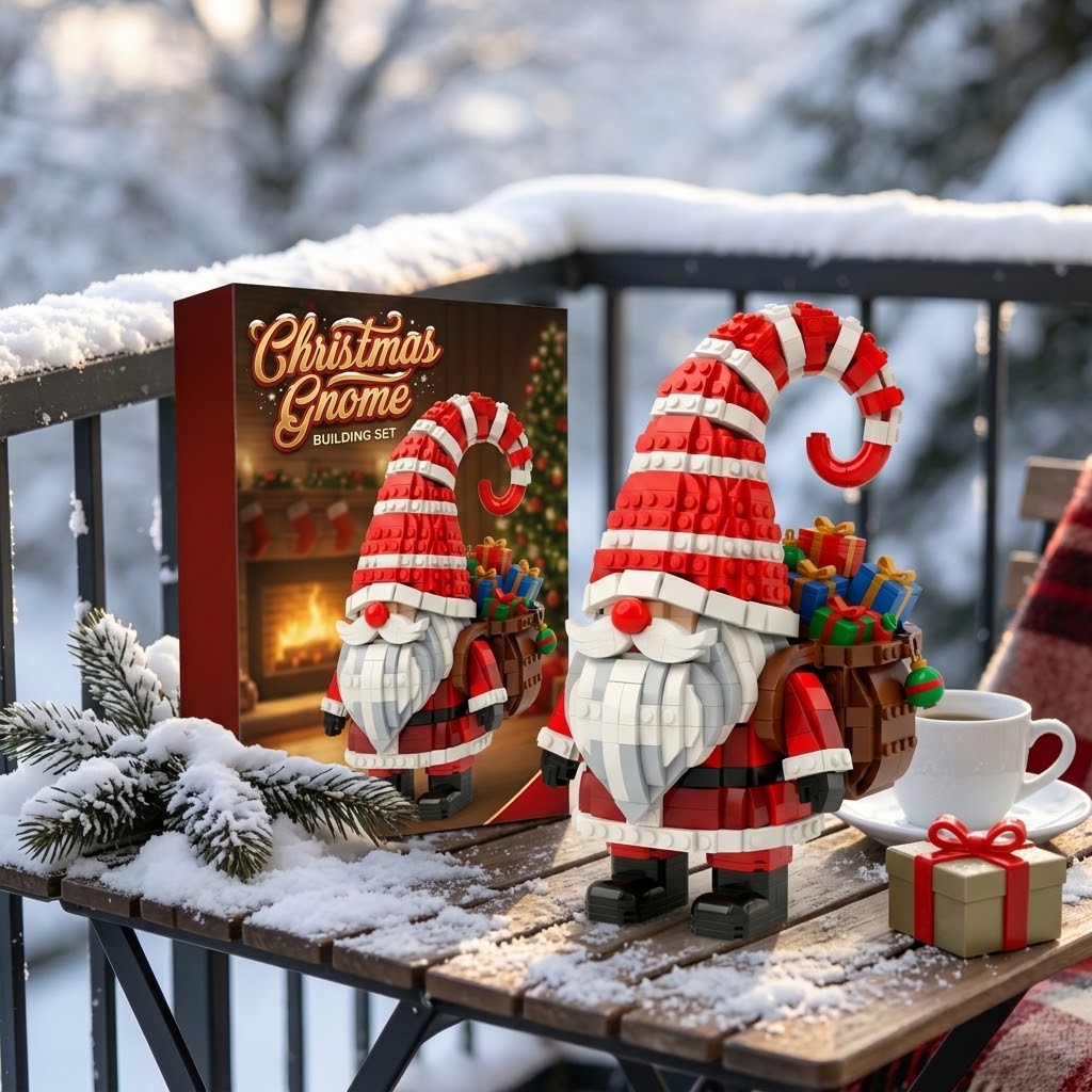 Christmas Gnome Building Set