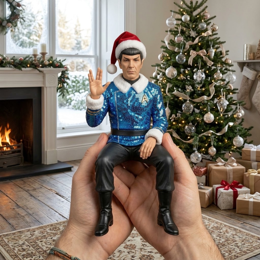Star Trek Spock Elf on the Shelf