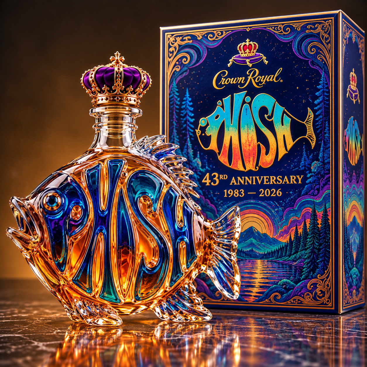 43rd Anniversary (1983–2026) Whiskey Decanter
