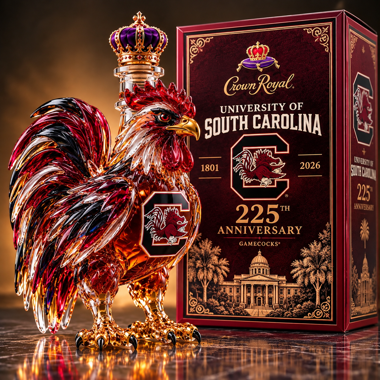  225th Anniversary (1801–2026)  Whiskey Decanter