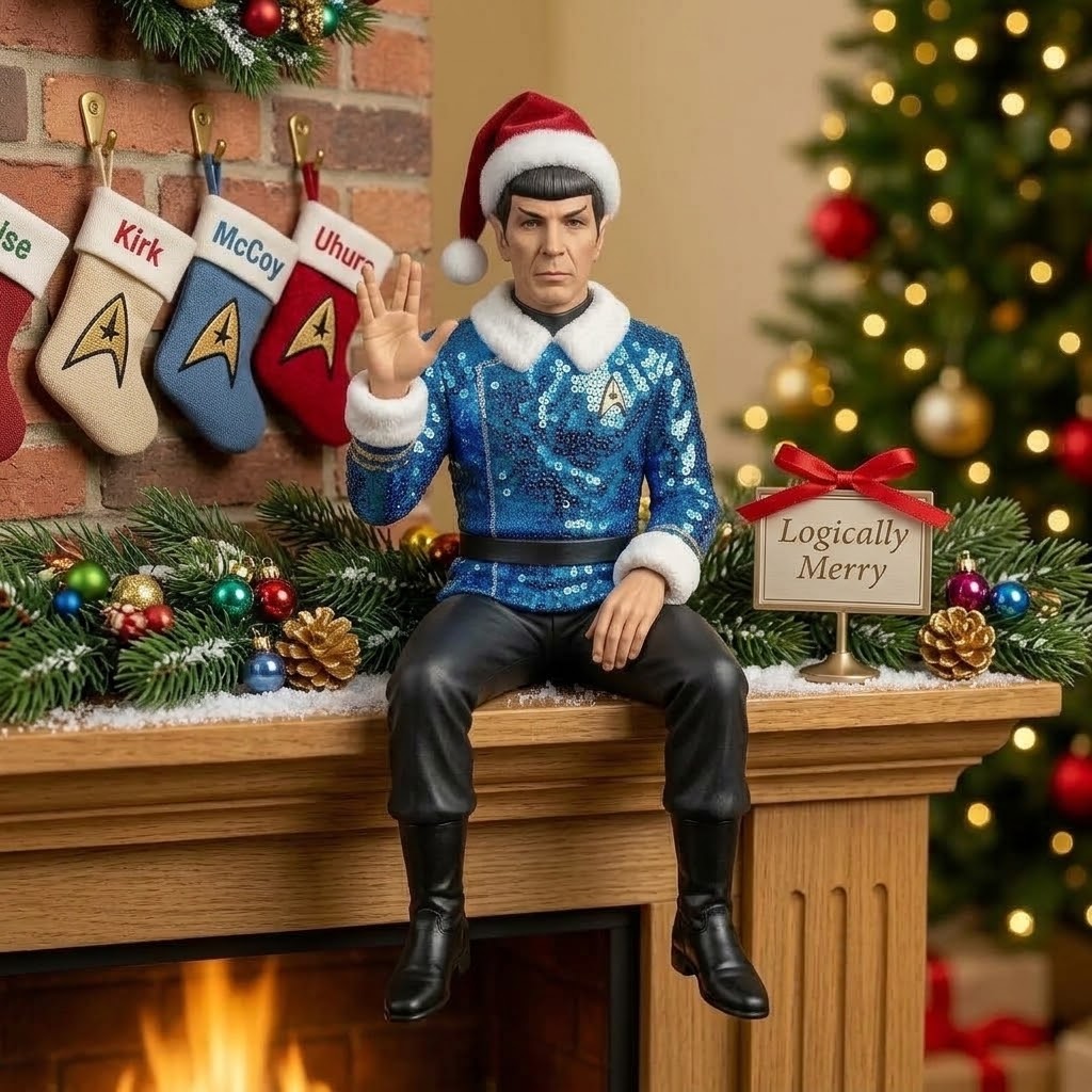 Star Trek Spock Elf on the Shelf