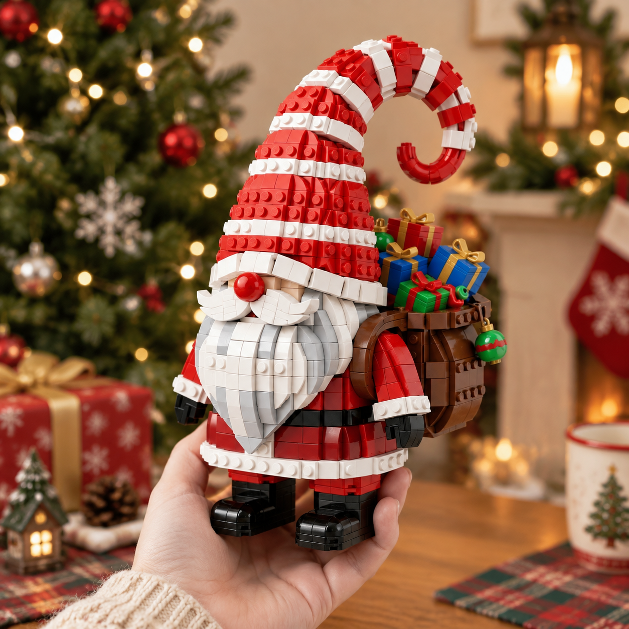 Christmas Gnome Building Set