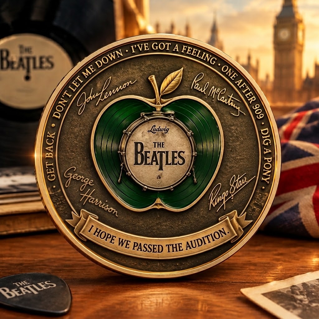 The Rooftop Concert Commemorative Coin