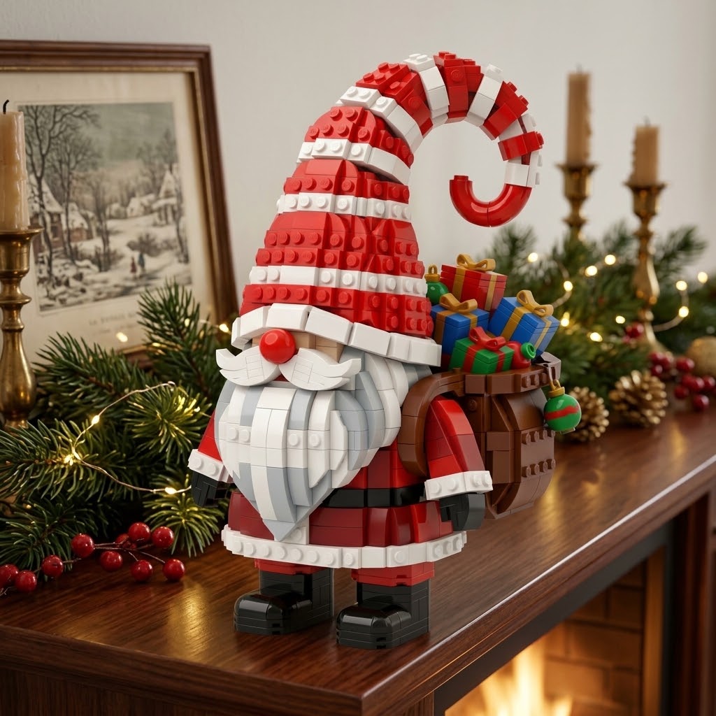 Christmas Gnome Building Set