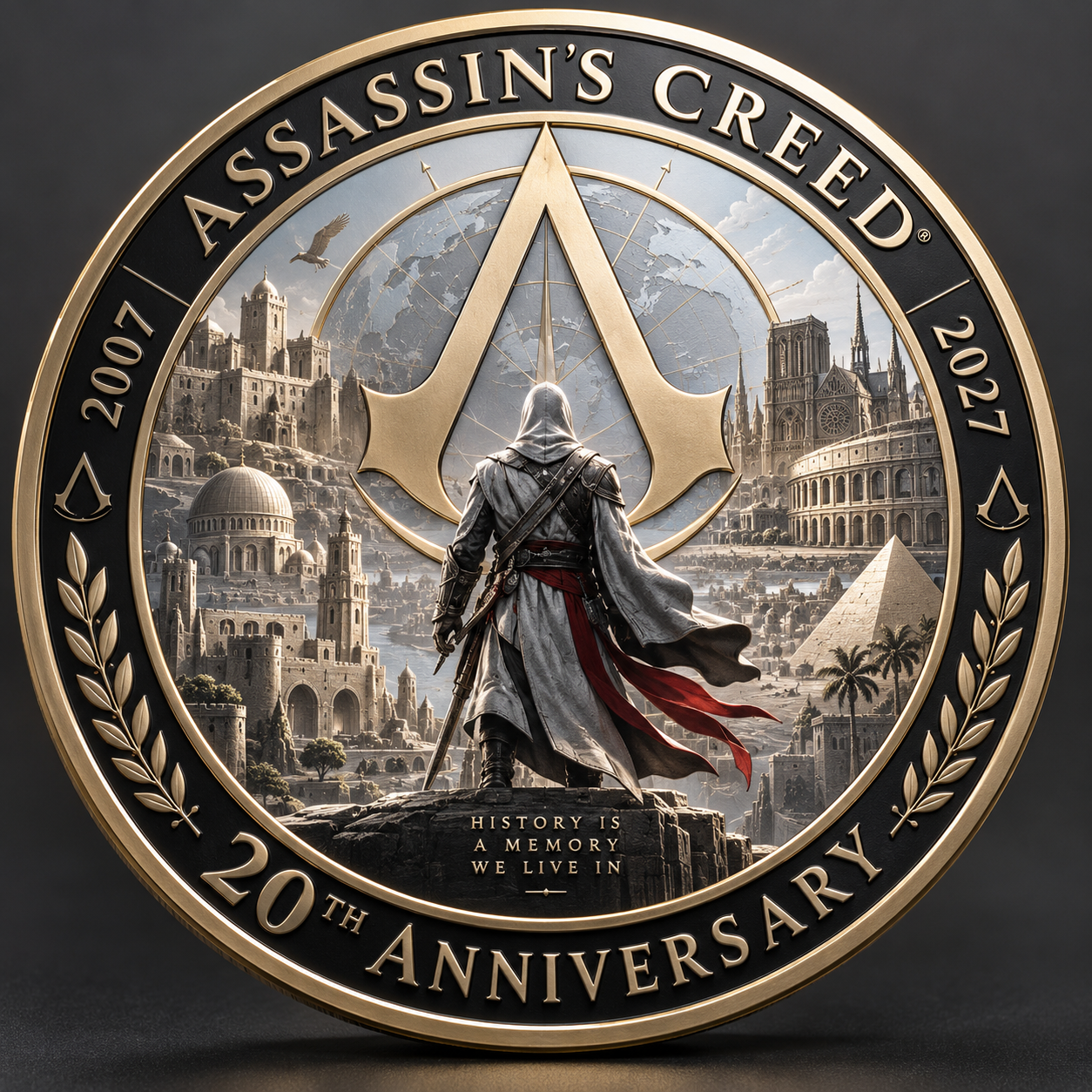 Assassin’s Creed 20th Anniversary 2007–2027 Commemorative Coin