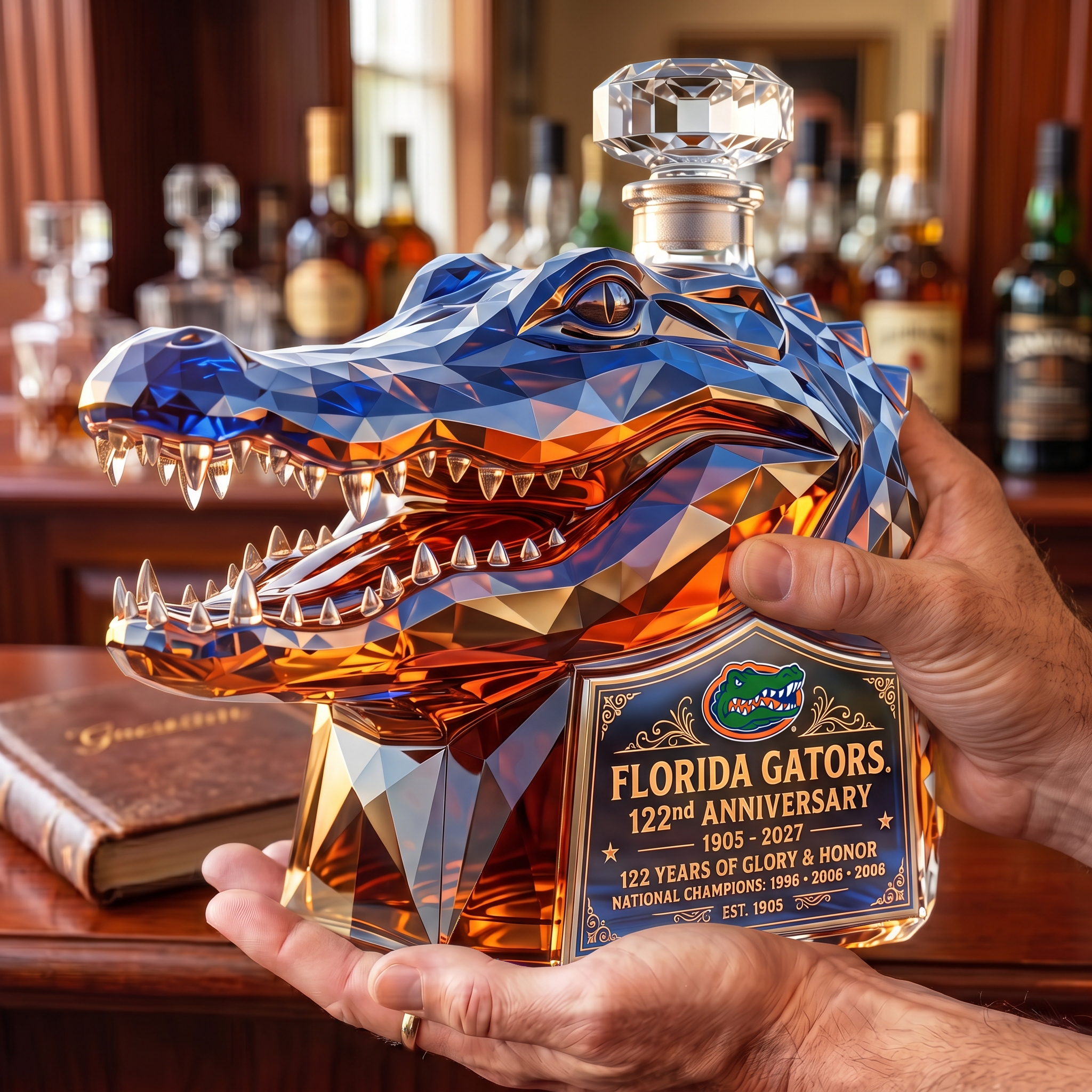 FG 122 ANNIVERSARY Whiskey Bottle