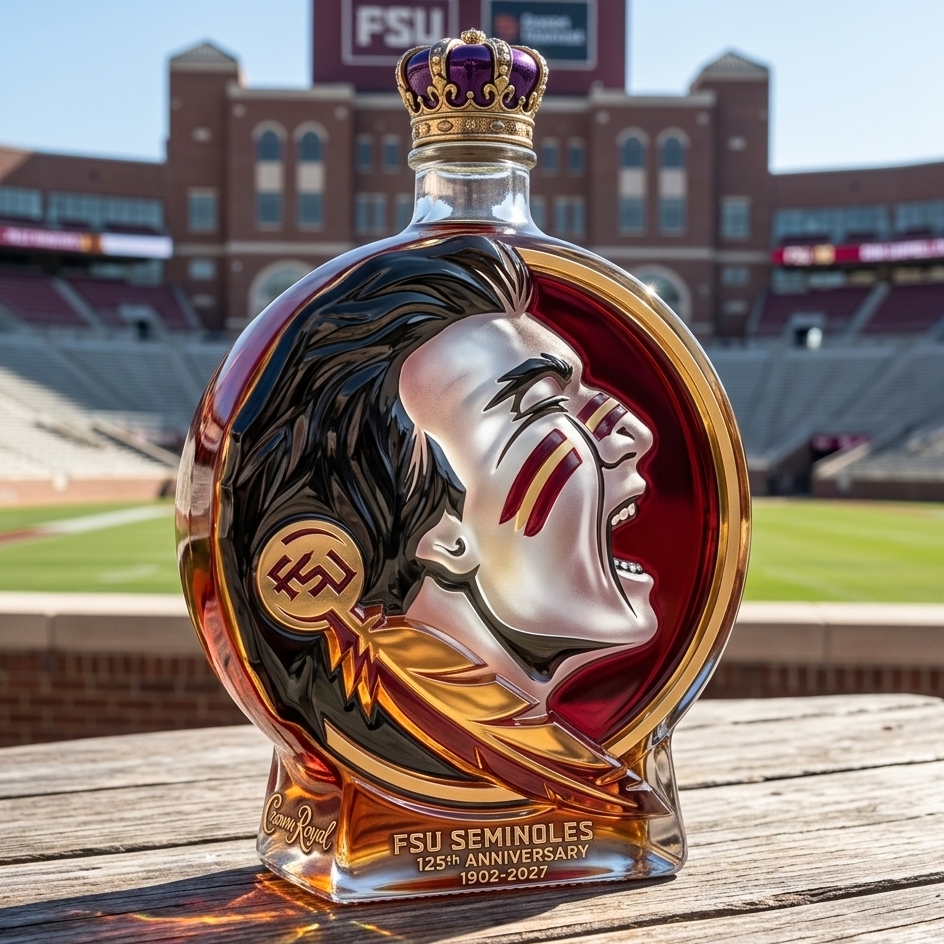 🏈 FS 125th Anniversary Commemorative Whiskey Bottle