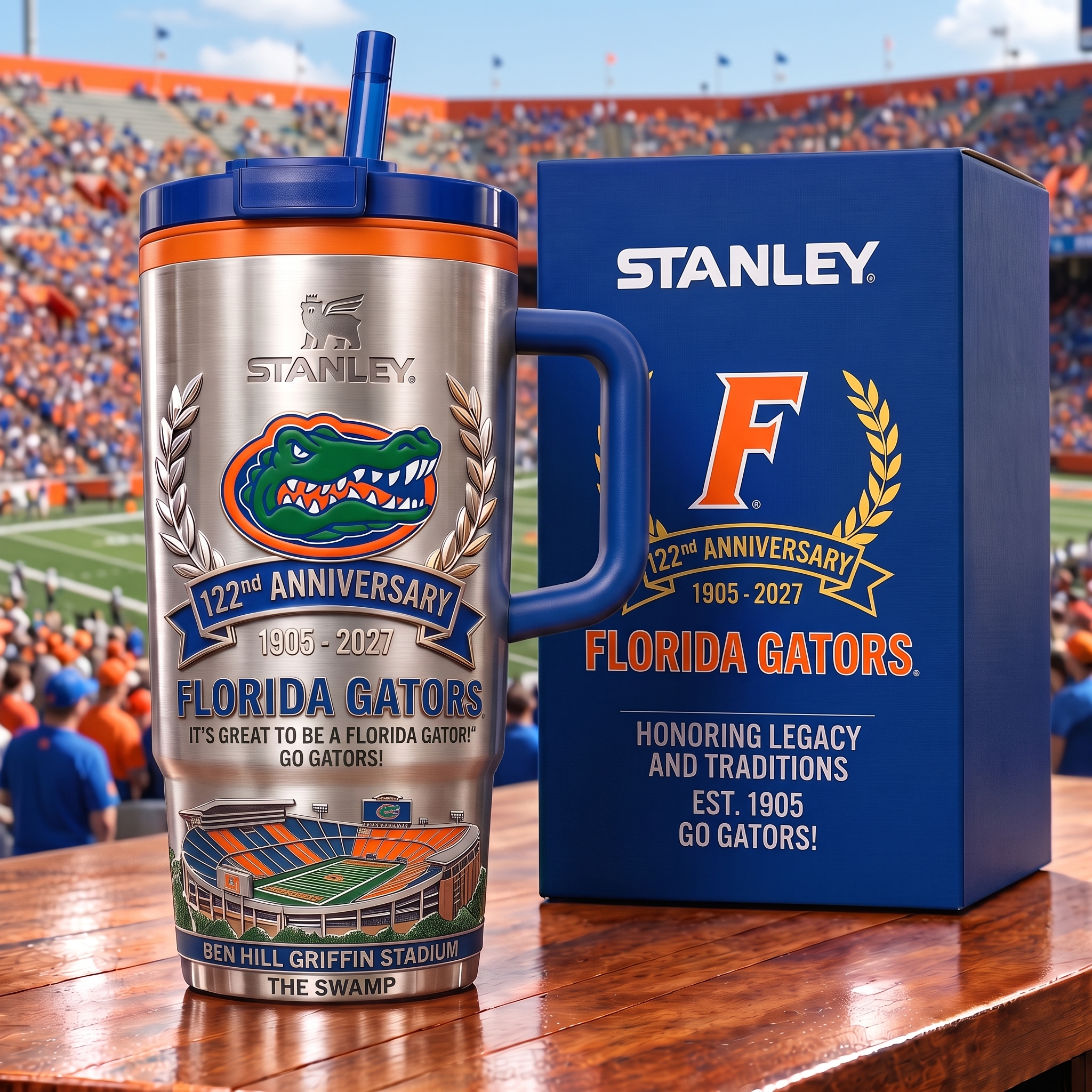 🐊 FG 122nd Anniversary Tumbler