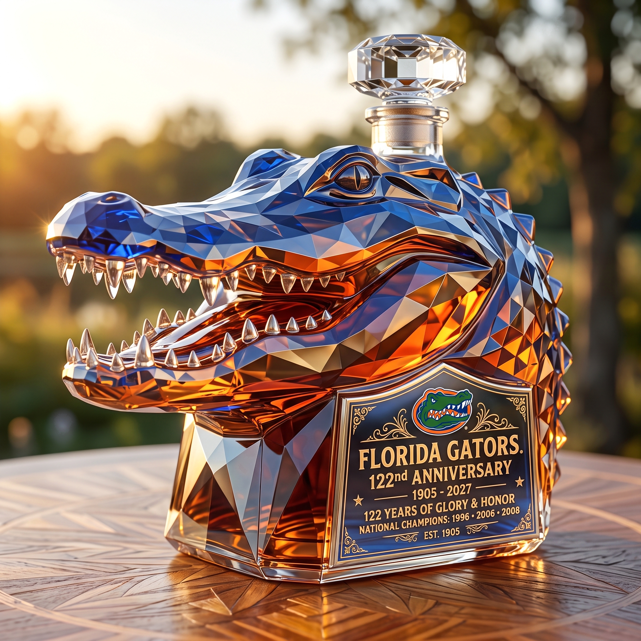 FG 122 ANNIVERSARY Whiskey Bottle