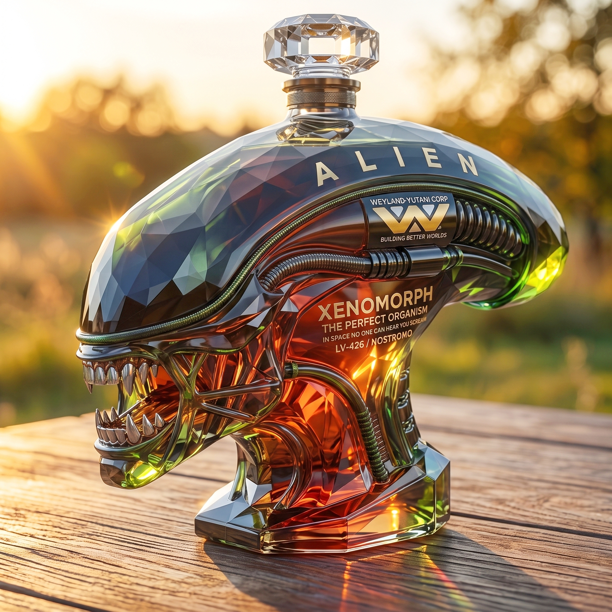 PREDATOR  WHISKEY BOTTLE