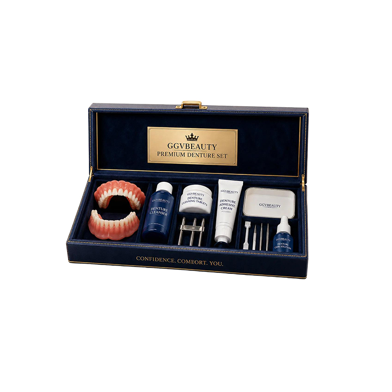 【Comfortable for All-Day Wear】Premium Full Denture Set