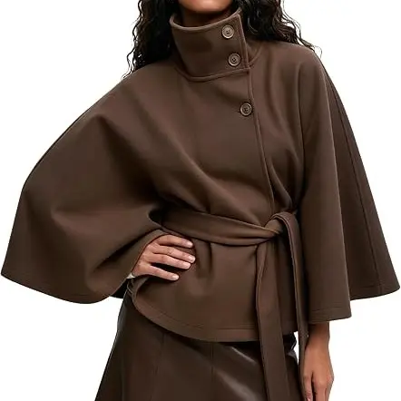 🧥 YeeZaa Women’s Wool Blend Poncho Pea Coat 🔥 BUY 3 FOR $19.99 | BEST VALUE: 3 FOR ONLY $19.99