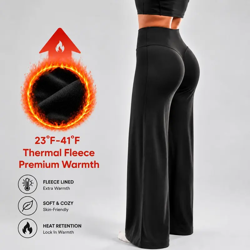 Women’s Fleece Lined Yoga Pants