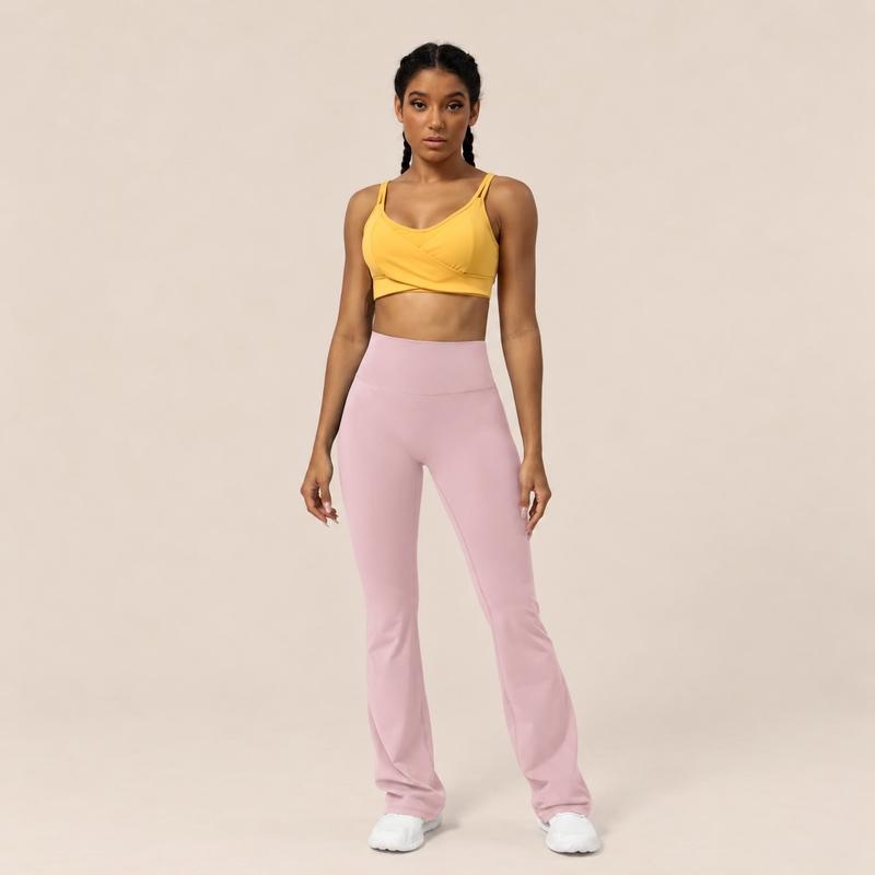 🔥14 items for just $39.90. Women's V-waist flare yoga pants—high-waisted, stretchy activewear suitable for yoga and everyday wear.