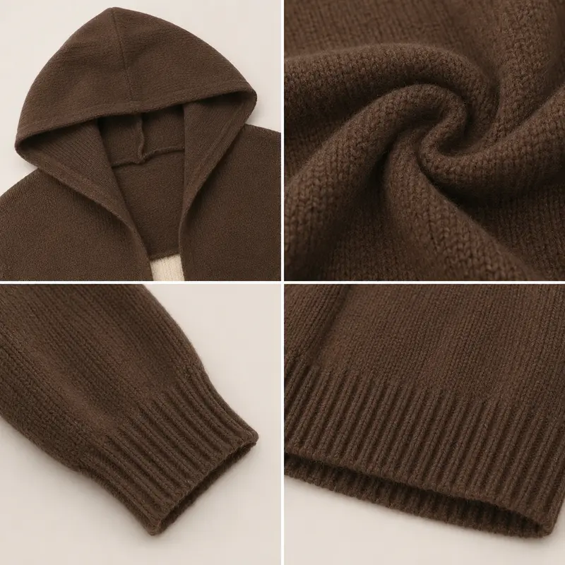 Hooded Open-Front Cardigan Women Cotton Blend 🔥 BUY 6 FOR $23.99 | BEST VALUE: 6 FOR ONLY $23.99
