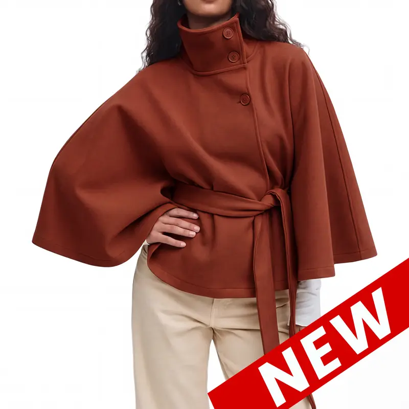 🧥 YeeZaa Women’s Wool Blend Poncho Pea Coat 🔥 BUY 3 FOR $19.99 | BEST VALUE: 3 FOR ONLY $19.99