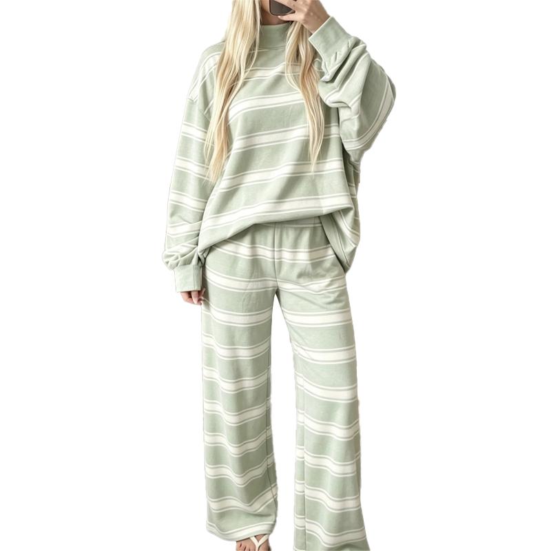 🎁Women's Striped Print 2 Piece Set🔥 Buy 6 for just $19.99 | Super Deal: 5 for only $19.99