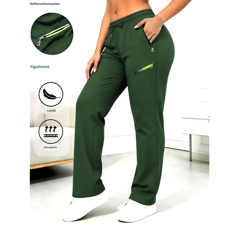 👖 Women’s Straight-Leg Cargo Trousers – Elastic Waist, 6-Pocket Casual Pants 🔥 BUY 4 FOR $15.99 | BEST VALUE: 4 FOR ONLY $15.99 ✨