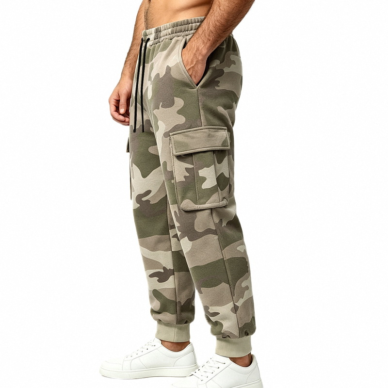 👖 Men's Camouflage Drawstring Athletic Cargo Pants 🔥 BUY 4 FOR $19.99 | BEST VALUE: 4 FOR ONLY $19.99