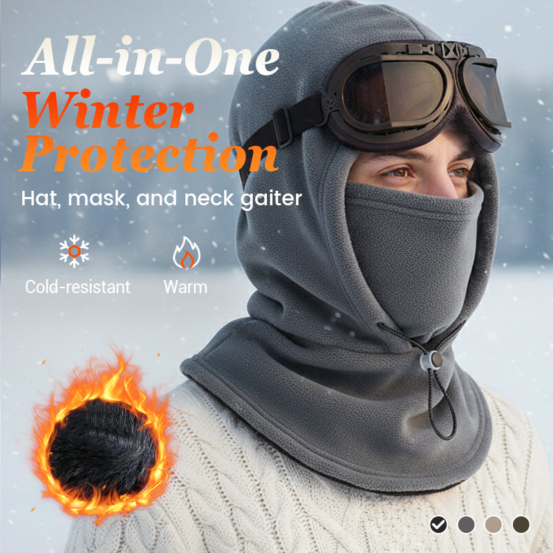 ⏳LAST DAY SALE ONLY $9.99!!✨Thermal Balaclava Face Mask with Drawstring