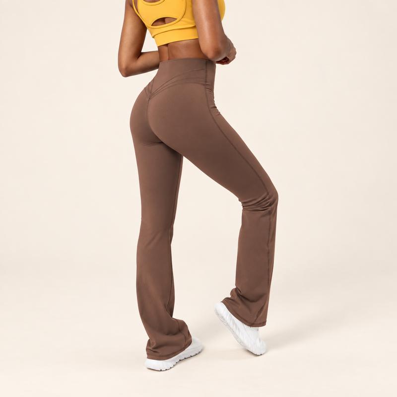 🔥14 items for just $39.90. Women's V-waist flare yoga pants—high-waisted, stretchy activewear suitable for yoga and everyday wear.