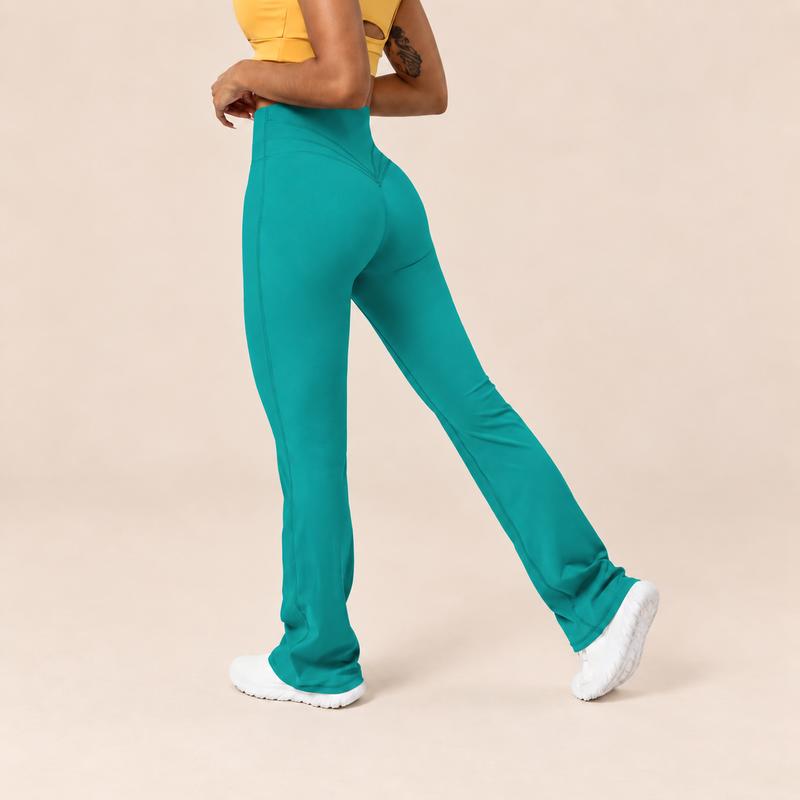 🔥14 items for just $39.90. Women's V-waist flare yoga pants—high-waisted, stretchy activewear suitable for yoga and everyday wear.