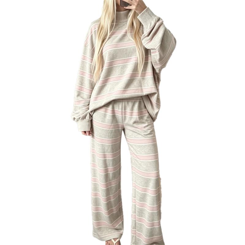 🎁Women's Striped Print 2 Piece Set🔥 Buy 6 for just $19.99 | Super Deal: 5 for only $19.99