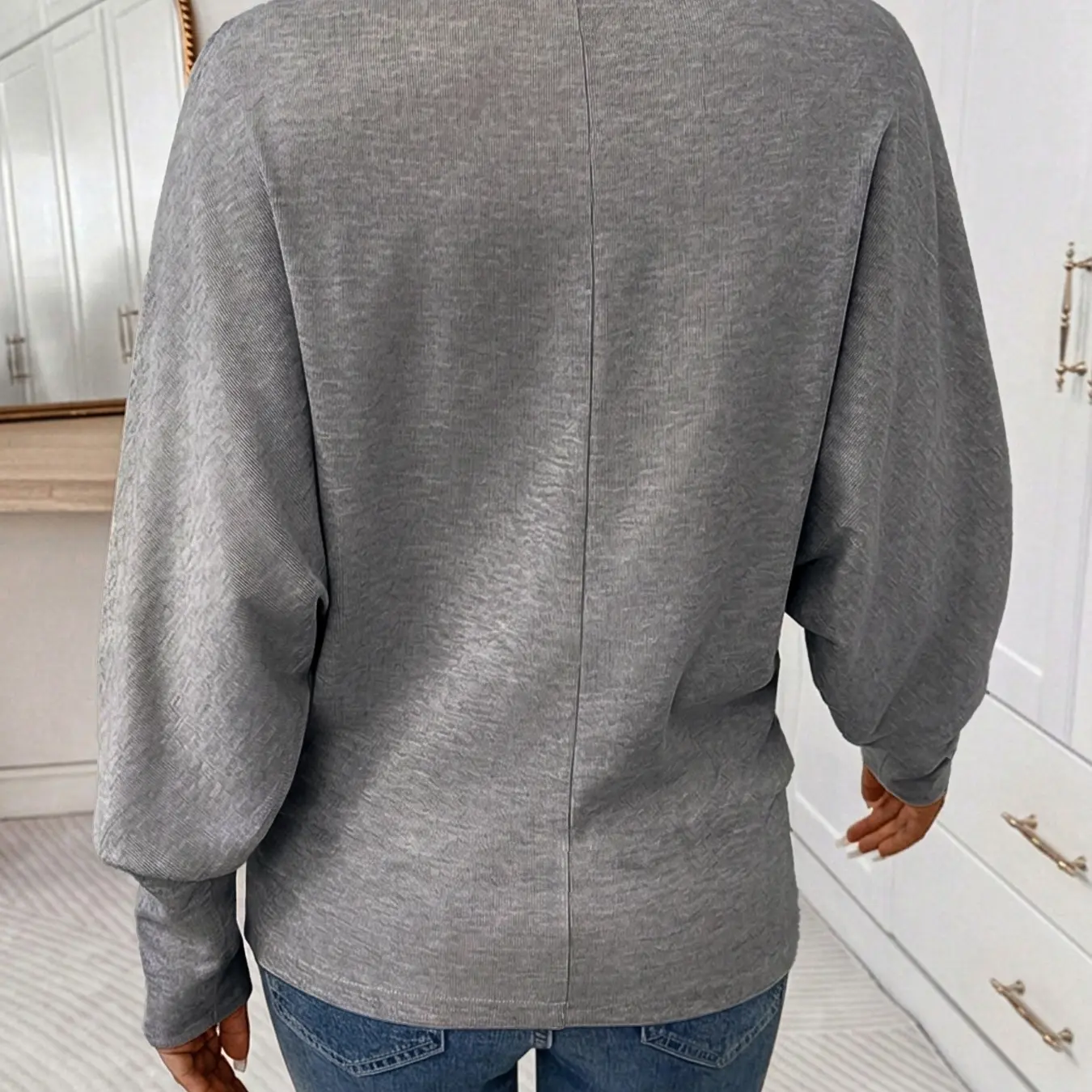 Women's Casual Loose Fit Batwing Sleeve Round Neck T-Shirt 🔥BUY 6 FOR $24.99 | BEST VALUE: 6 FOR ONLY $24.99