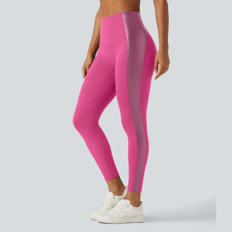 High Waisted Stretchy PU Tummy Control Yoga Leggings with Pocket🔥 BUY 7 FOR $17.99 | BEST VALUE: 11 FOR ONLY $24.99