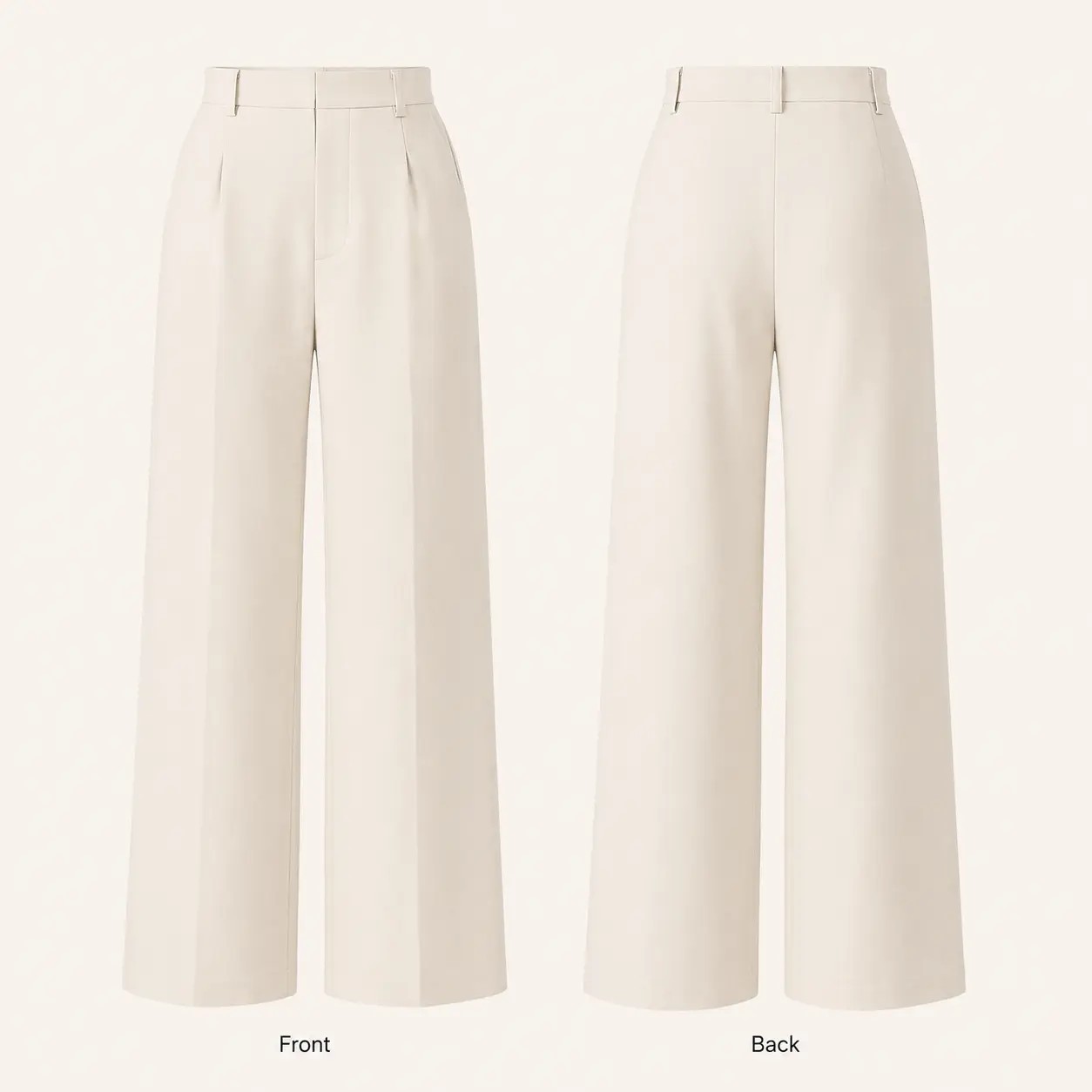 Women's High-Waisted Wide Leg Trousers – Business Casual Drape Pants with Pockets & Belt Loops🔥BUY 5 FOR $20.99 | BEST VALUE: 6 FOR ONLY $24.99