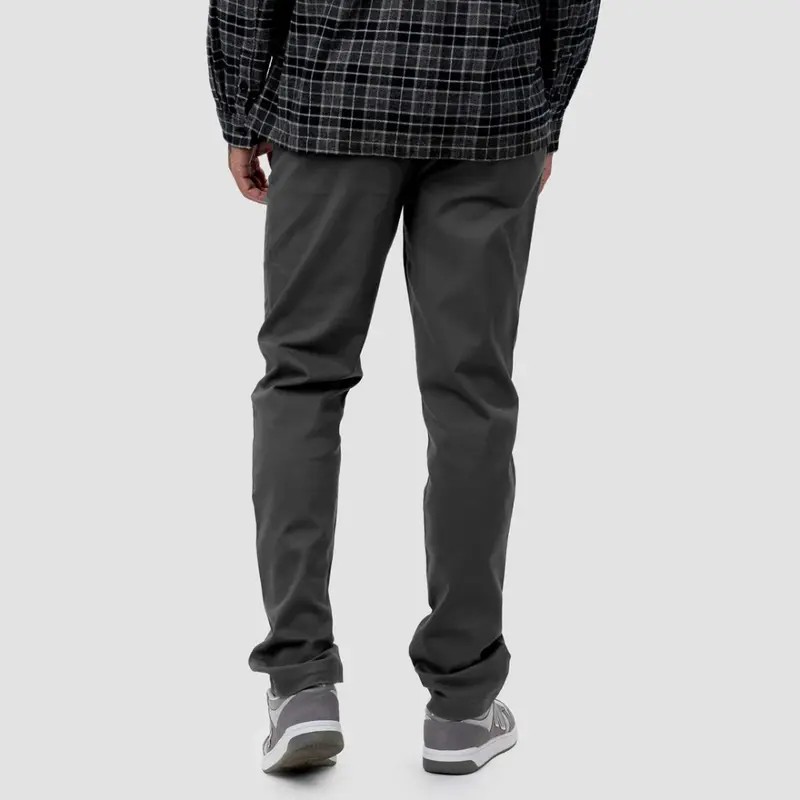 Men's Stretch Chino Pants – Slim-Straight Fit, Buttery-Soft Garment-Dyed Cotton with Hidden Elastic Waistband🔥BUY 3 FOR $20.99 | BEST VALUE: 6 FOR ONLY $24.99