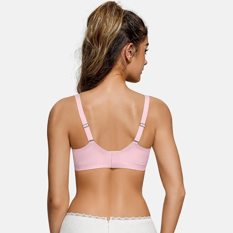 🔥 LIMITED-TIME SALE | 6 PCS ONLY $26.99! OEAK Women’s Seamless Wireless Push-Up Bra – Soft V-Neck, Wavy Neckline & Full Coverage for All-Day Comfort 💕