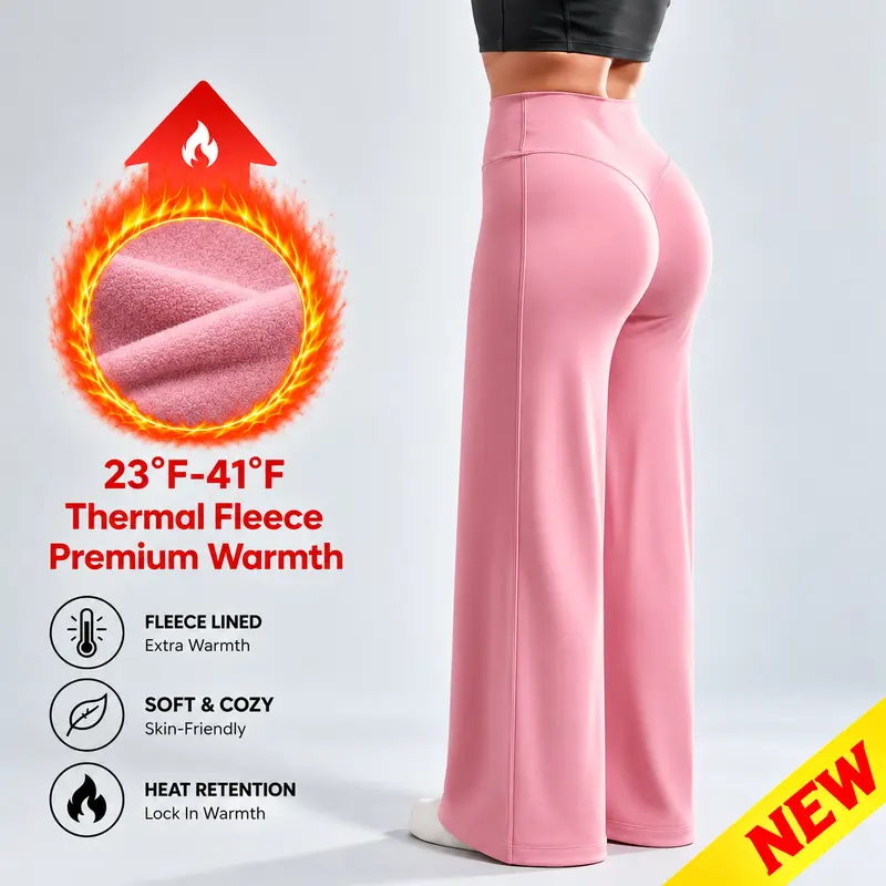 🧘‍♀️ Women’s Fleece Lined Yoga Pants 🔥 BUY 4 FOR $21.99 | BEST VALUE: 4 FOR ONLY $21.99