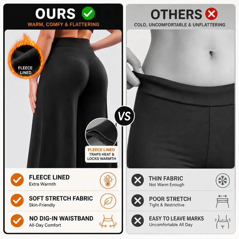 Women’s Fleece Lined Yoga Pants