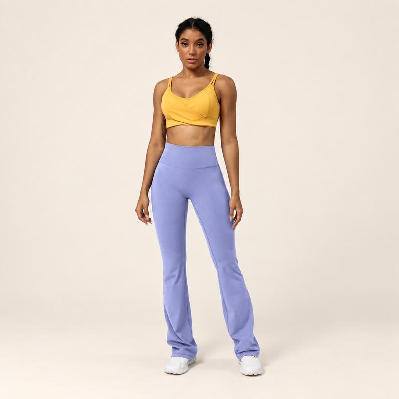 🔥14 items for just $39.90. Women's V-waist flare yoga pants—high-waisted, stretchy activewear suitable for yoga and everyday wear.