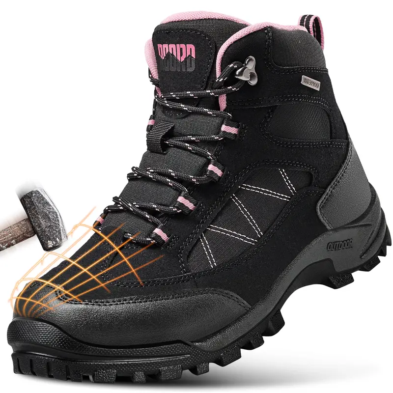 Women's Steel-Toe Boots—Waterproof Safety Work Boots 🔥 BUY 2 FOR $24.99 | BEST VALUE: 3 FOR ONLY $29.99  