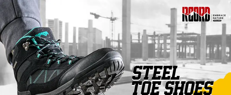 R CORD Steel Toe Boots for Women Waterproof Safety Work Boots Non-slip Composite Toe Boots for Women Steel Toe Shoes for Women Construction Boots Hiking Boots Womens
