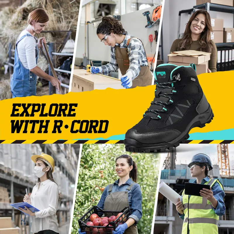 Women's Steel-Toe Boots—Waterproof Safety Work Boots 🔥 BUY 2 FOR $21.99 | BEST VALUE: 3 FOR ONLY $25.99  