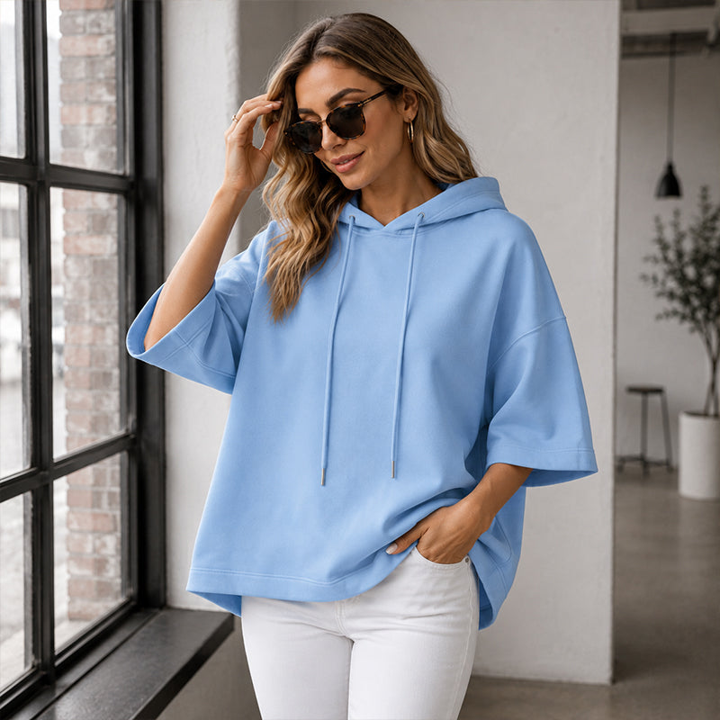 💃 Women’s Loose Fit Wide Sleeve Hoodie Casual Sweatshirt 🔥 BUY 6 FOR $23.99 | BEST VALUE: 6 FOR ONLY $23.99