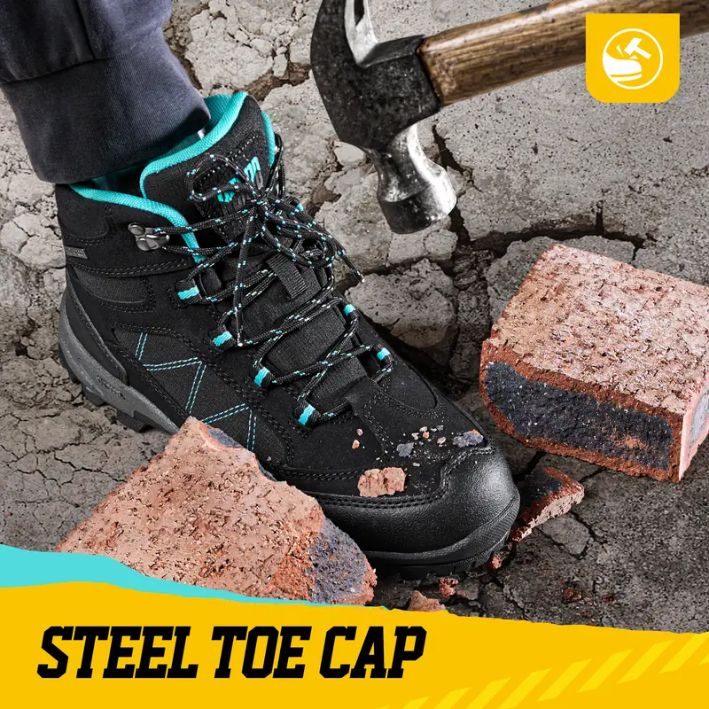 Women's Steel-Toe Boots—Waterproof Safety Work Boots 🔥 BUY 2 FOR $21.99 | BEST VALUE: 3 FOR ONLY $25.99  